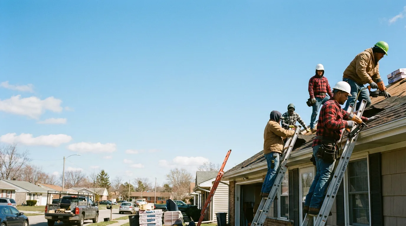 Roofing in Eddyville, IA near me